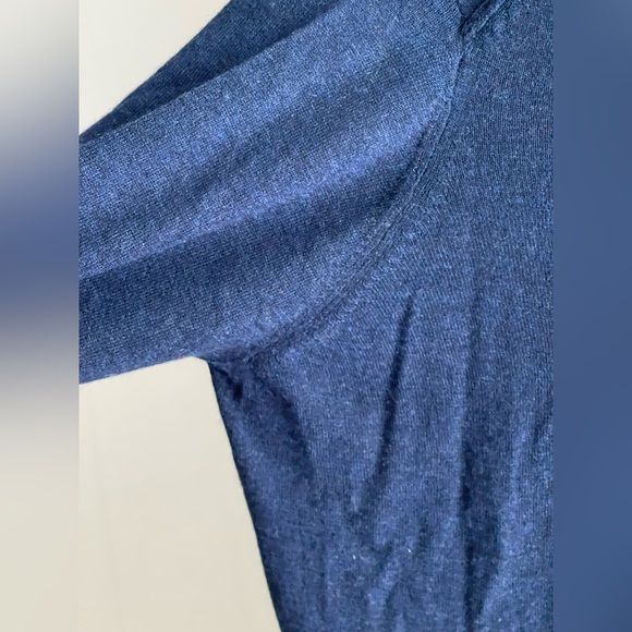 NWT Zadig & Voltaire Rona 100% Cashmere Cardigan in Navy Missing Belt Size Small - Picture 15 of 16